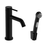 Hansgrohe Tecturis S Смеситель для раковины, черный матовый (73211670)