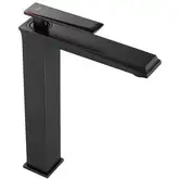 Смеситель для раковины (умывальника) REA ROMANO OLD BLACK черный высокий (REA-B9902)
