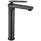 Смеситель для раковины (умывальника)  REA BLADE OLD BLACK черний высокий (REA-B9974)