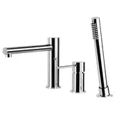 Смеситель для ванны CORSAN LUGO CHROME на борт ванны (CMB7542CH)