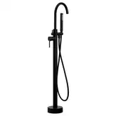Змішувач для ванни Corsan LUGO BLACK MATT чорний підлоговий (CMM35BL)