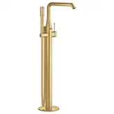 Смеситель для ванны напольный Grohe Essence (цвет - холодный рассвет, матовый), с душевым гарнитуром (23491GN1)