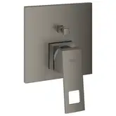 Змішувач для ванни прихованого монтажу Grohe Eurocube зовнішня частина для 35600000, темний графіт (24062AL0)