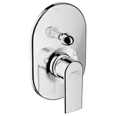Смеситель для ванны/душа Hansgrohe Vernis Shape (цвет - хром) (71458000)
