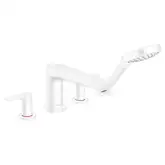 Hansgrohe Talis E Змішувач для ванни, білий матовий (71748700)