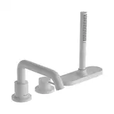 Hansgrohe Tecturis S Смеситель на борт ванны, белый матовый (73447700)