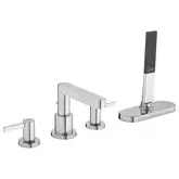 Змішувач на борт ванни Hansgrohe Finoris з sBox на 4 отвори, хром (76444000)