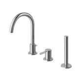 Смеситель для ванны KOHLMAN ROXIN CHROME на борт ванны (QB241RN)