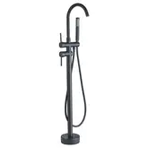 Смеситель для ванны REA ORTIS BLACK черный напольный (REA-B0232)