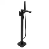 Rea TERY BLACK Смеситель для ванны, черный (REA-B5304)