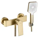 Смеситель для ванны и душа REA HASS BRUSHED GOLD настенный (REA-B6403)
