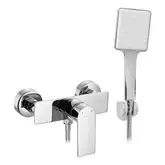 Смеситель для ванны и душа REA URBAN CHROME хром настенный без излива (REA-B8547)