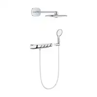 Душевая система скрытого монтажа с термостатом Grohe Rainshower System SmartControl 360 DUO Combi (цвет - хром) (264430001)