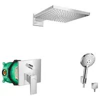 Душевая система скрытого монтажа Hansgrohe Raindance Select/Metropol (цвет - хром) (10102020)