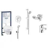 Набор для ванной Grohe Mega Bundle Euroeco (339400MB0)