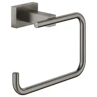 Тримач туалетного паперу Grohe Essentials Cube, без кришки, матовий графіт (40507AL1)