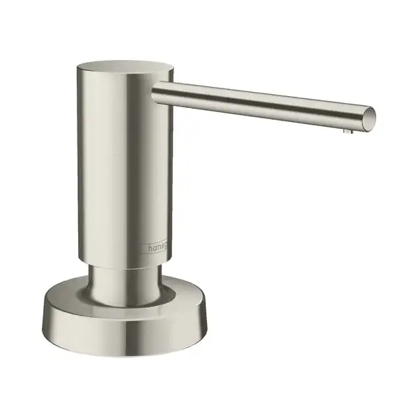Дозатор кухонний для миючого Hansgrohe A51, 500 ml, Stainless Steel Finish (40448800) Дозатор кухонний для миючого Hansgrohe A51, 500 ml, Stainless Steel Finish (40448800)