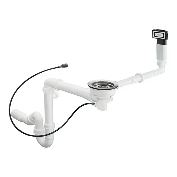 Сифон Hansgrohe D16-12 Automatic з переливом для миття з композиту на одну чашу Select (43947000) Сифон Hansgrohe D16-12 Automatic з переливом для миття з композиту на одну чашу Select (43947000)