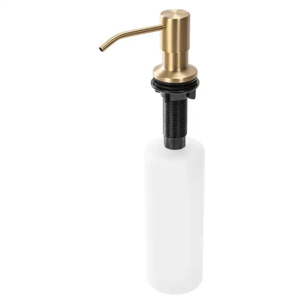 Врізний диспенсер для рідини REA BRUSHED GOLD 250 мл. (BAT-08001)