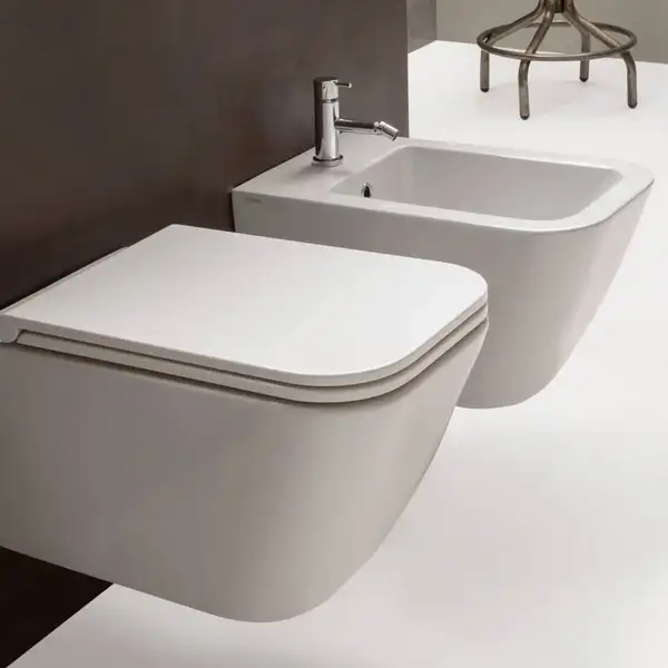 Підвісне біде Globo Stone 46x36, білий (STS09BI) Підвісне біде Globo Stone 46x36, білий (STS09BI)