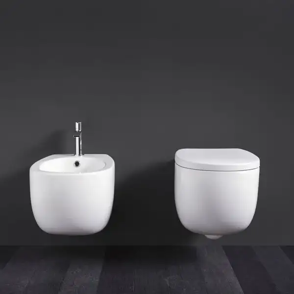 Nic Design Milk Биде подвесное, белый глянец (004278001) Nic Design Milk Биде подвесное, белый глянец (004278001)