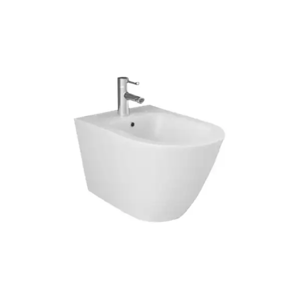 Биде подвесное Rak Ceramics Feeling, белый матовый (RST07500A)