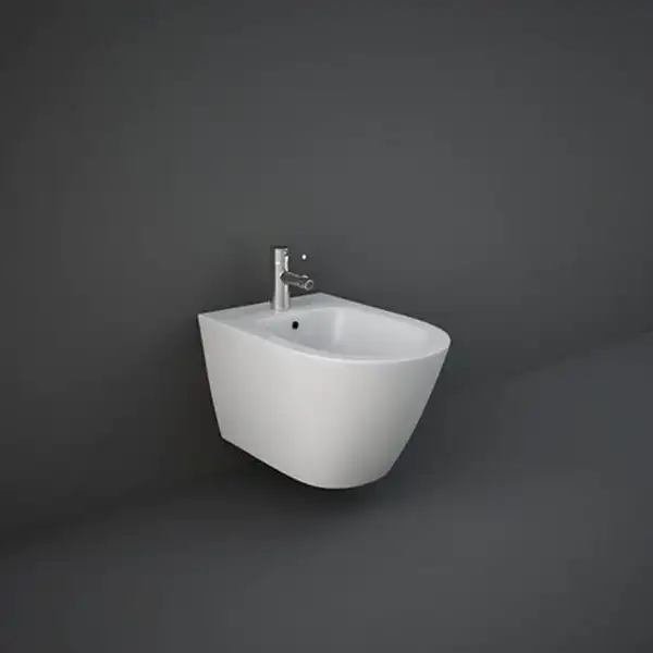 Биде подвесное Rak Ceramics Feeling, белый матовый (RST07500A)