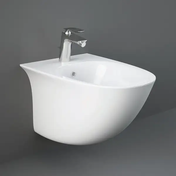 Rak Ceramics Sensation Біде підвісне, білий глянець (SENBD2101AWHA) Rak Ceramics Sensation Біде підвісне, білий глянець (SENBD2101AWHA)
