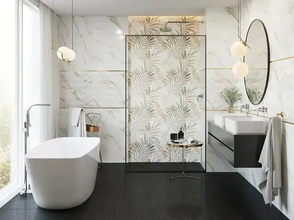Декор Calacatta Oro 2-елементний RECT 300x600 Ceramika Color (5903978236226)