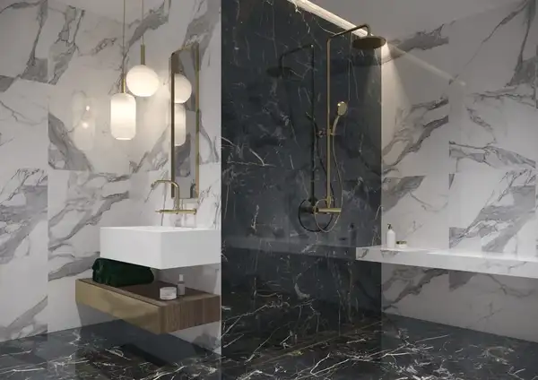 Цоколь Marquina Gold POL 8x59,7x0,8 код 9454 Cerrad (5903313319454)