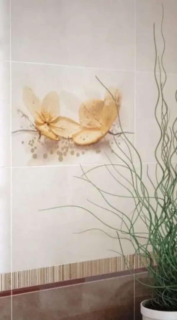 Cersanit Декор Samanta Flower 25x40 код 9205 Церсаніт (TDZZ1213726040)