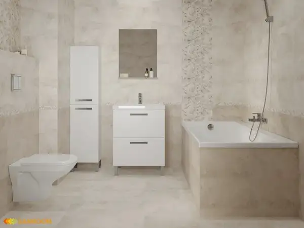Cersanit Фриз Matilda Flower 4,2x40 код 9815 Церсаніт (TDZZ1225931992)