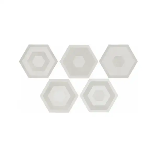 Декор настенный Geotiles Starkhex Gris 25,8 х 29 см 360404
