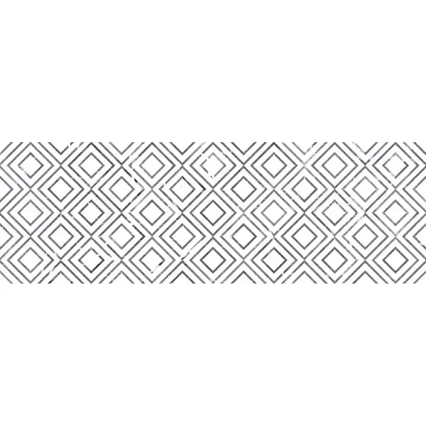 Декор настенный Geotiles Asaro Wau Blanco Glossy Rect 30 х 90 см 374084