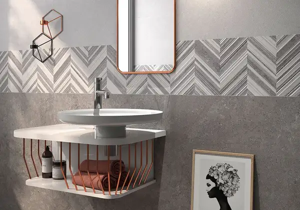 Декор настенный Geotiles Nasca Perla RLV 30 х 90 см 449275
