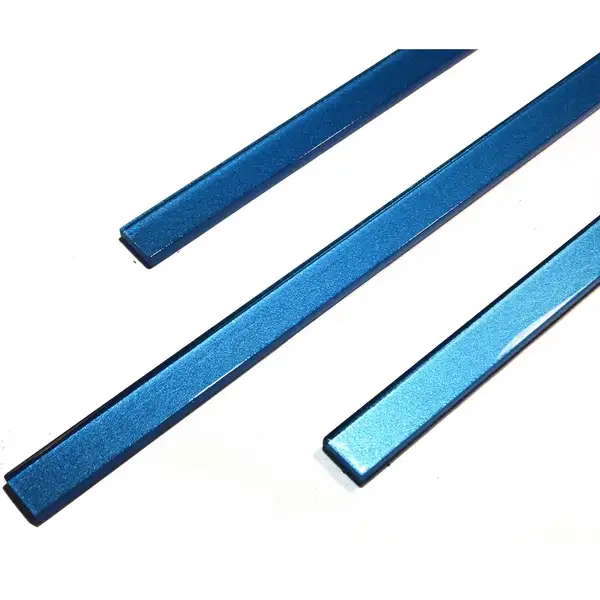 KOTTO Фриз скляний GF 501521 blue pearl 15х500х8 Кераміка Лео УКРАЇНА (GF 5015021)