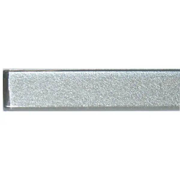 KOTTO Фриз скляний GF 9010 silver 25х900 Кераміка Лео (GF 90010)