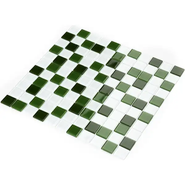 KOTTO Мозаїка GM 4030 C3 Green D-Green M-White 300x300x4 Котто Кераміка (GM 425030)
