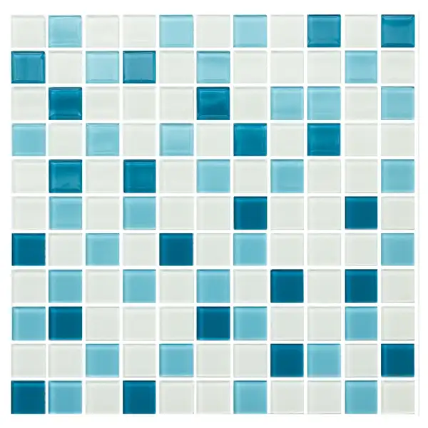 KOTTO Мозаїка GM 4039 C3 Cerulean M-Cerulean W-White 300x300x4 Котто Кераміка (GM 425039) KOTTO Мозаїка GM 4039 C3 Cerulean M-Cerulean W-White 300x300x4 Котто Кераміка (GM 425039)