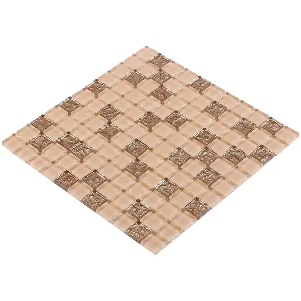 KOTTO Мозаїка GM 8003 C2 Beige gold S1/Beige white/ 300 х 300 х 8 ( 25 х 25 ) Кераміка Лео, Україна (GM 825003) KOTTO Мозаїка GM 8003 C2 Beige gold S1/Beige white/ 300 х 300 х 8 ( 25 х 25 ) Кераміка Лео, Україна (GM 825003)