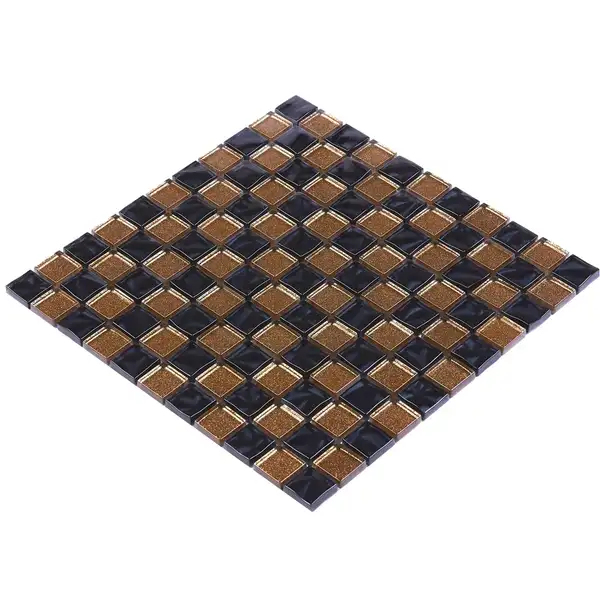 KOTTO Мозаїка GM 8013 CC Brown Gold-Black Pearl S4 300x300x8 Котто Кераміка (GM 825013)