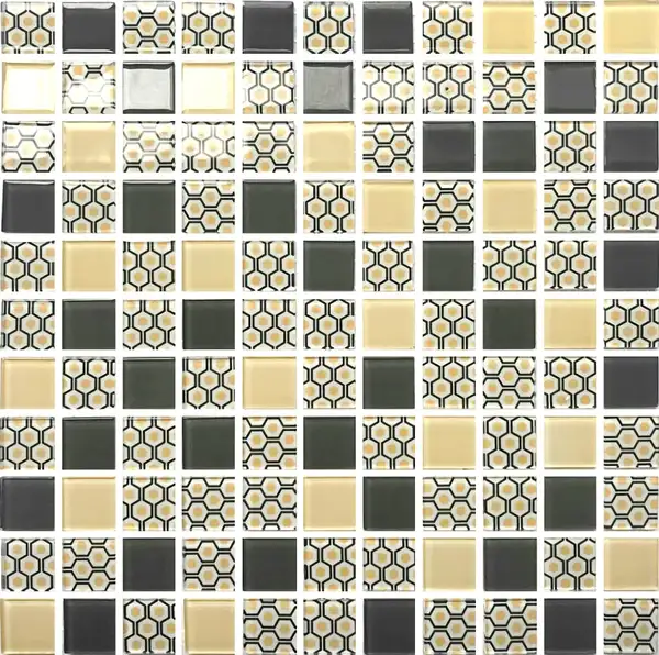 Мозаїка GMP 0825003 С3 Print 2-ral 1014-ral 300x300х8 Котто Кераміка