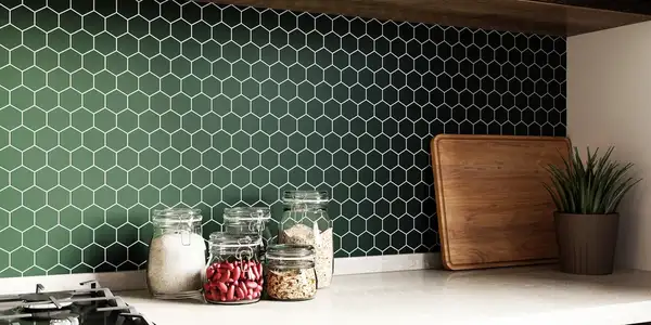 KOTTO Мозаїка H 6010 Hexagon Forestgreen 295x295x9 Котто Кераміка