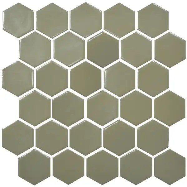 KOTTO Мозаїка HEXAGON H 6012 Maus Grey 295х295х9 Кераміка Лео УКРАЇНА