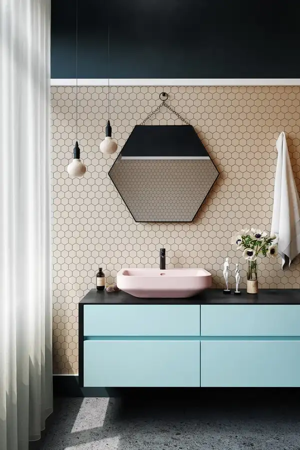 КОТТО КЕРАМІКА Мозаїка HEXAGON H 6018 Biege Smoke 295х295х9 Кераміка Лео