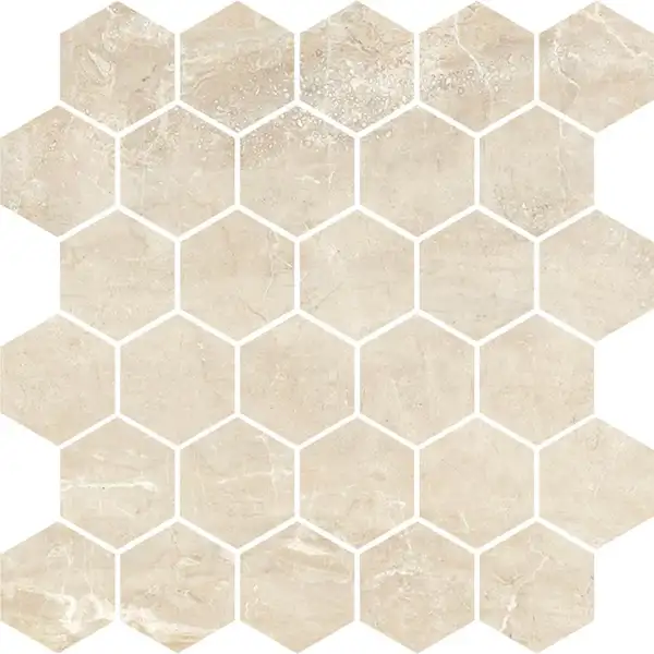 Мозаїка Heksagon Golden Beige Світло-бежевий POL 27x27 код 6738 Nowa Gala (M-H-GB030000-X00-1-1) Мозаїка Heksagon Golden Beige Світло-бежевий POL 27x27 код 6738 Nowa Gala (M-H-GB030000-X00-1-1)