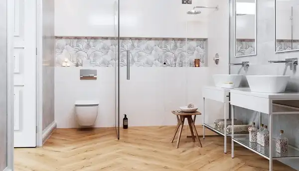 OPOCZNO Декор Flower Cemento Light Grey 24x74 код 2578 Опочно (TDZZ1225265115) OPOCZNO Декор Flower Cemento Light Grey 24x74 код 2578 Опочно (TDZZ1225265115)