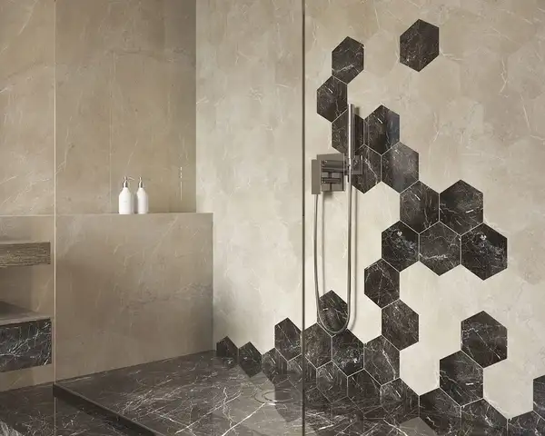 Декор Tosi Brown Hexagon POL 17,1x19,8 код 3812 Ceramika Paradyz (IPH-171X198-1-TOSI.BR)