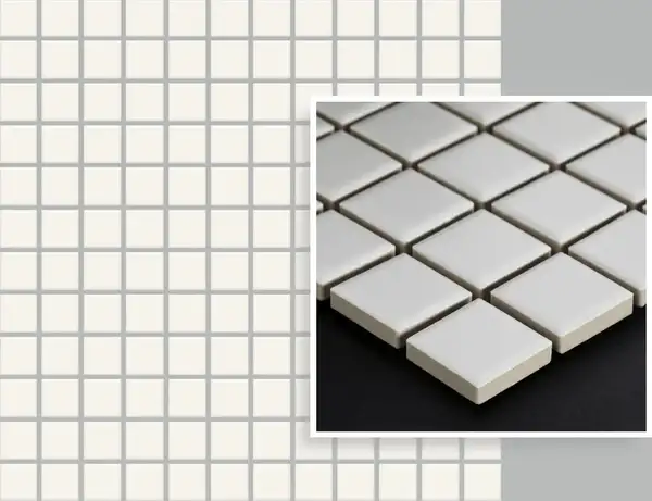Мозаїка пресована Albir Bianco (2,3x2,3) 29,8x29,8 код 8712 Ceramika Paradyz (M-P-298X298-1-ALBI.BI---2) Мозаїка пресована Albir Bianco (2,3x2,3) 29,8x29,8 код 8712 Ceramika Paradyz (M-P-298X298-1-ALBI.BI---2)