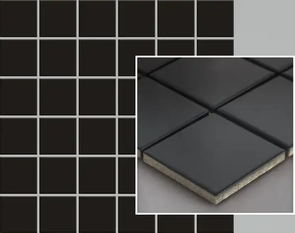 Мозаїка пресована Albir Nero (4,8x4,8) 29,8x29,8 код 9139 Ceramika Paradyz (M-P-298X298-1-ALBI.NE44-2) Мозаїка пресована Albir Nero (4,8x4,8) 29,8x29,8 код 9139 Ceramika Paradyz (M-P-298X298-1-ALBI.NE44-2)